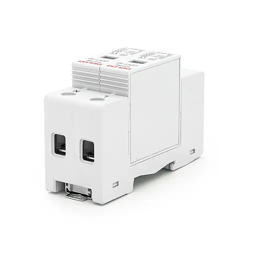 Фотогальванічний захист від перенапруги змінного струму Delixi CDY1-2P 40KA однофазна 2 штуки в упаковці ціна штуку - фото 3