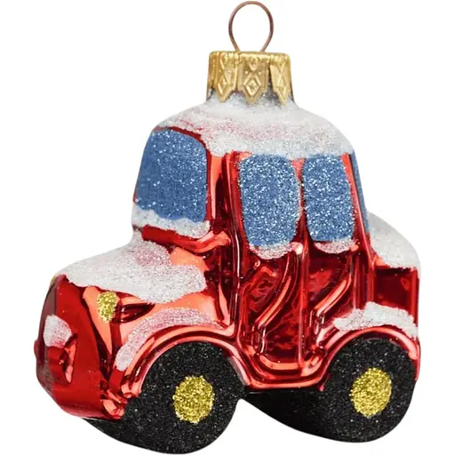 Ялинкова прикраса Санта Шоп Зимове авто скло (4820001180305)