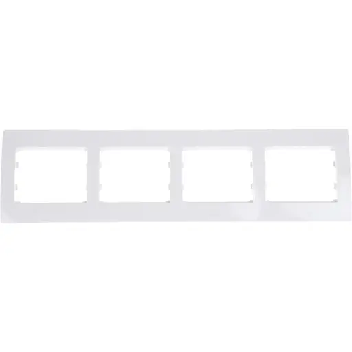 Рамка Brille для розетки VB-4F wh