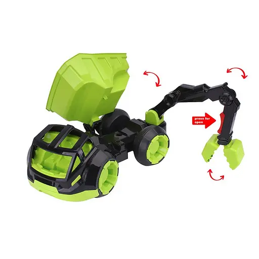 Дитяча іграшка "Самоскид" ТехноК 6917TXK Зелений