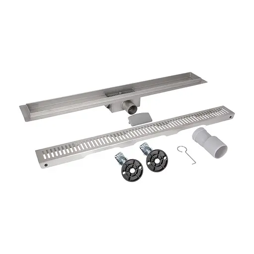 Душевой канал Qtap Taurus FA600 из нержавеющей стали и с сухим затвором - фото 4