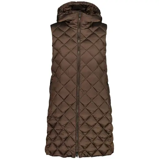 Жилет CMP Woman Vest Long Fix Hood Corteccia S (1097-31K3016-P865 38)