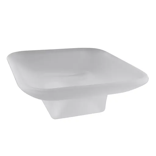 Мыльница Bemeta стеклянная 131567370, Белый - фото 1