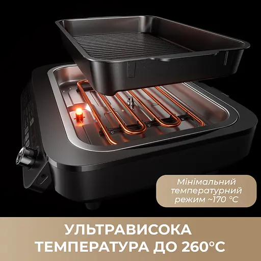 Гриль-мультипечь MOVA IG20 PRO Black - фото 5