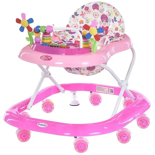 Ходунки Bambi M 3619Р з рухомими елементами для розвитку моторики