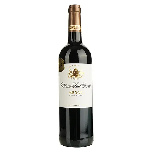 Вино Chateau Haut Gravat 2022 AOP Medoc красное сухое 0.75 л