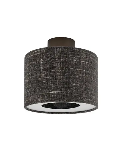 Люстра Nowodvorski 11657 Amarela S E27 1x15W IP20 графітова - фото 1