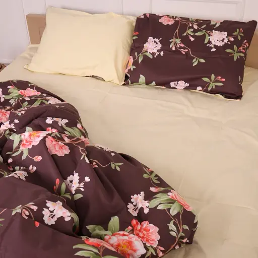 Простирадло MirSon Сатин 22-1346 Stansie 180x220 см (2200006602170)