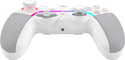 Геймпад Bloody GPW70 White/Grey беспроводной USB 2.4GHz для ПК/PS3/Switch/Android двойная вибрация - фото 5