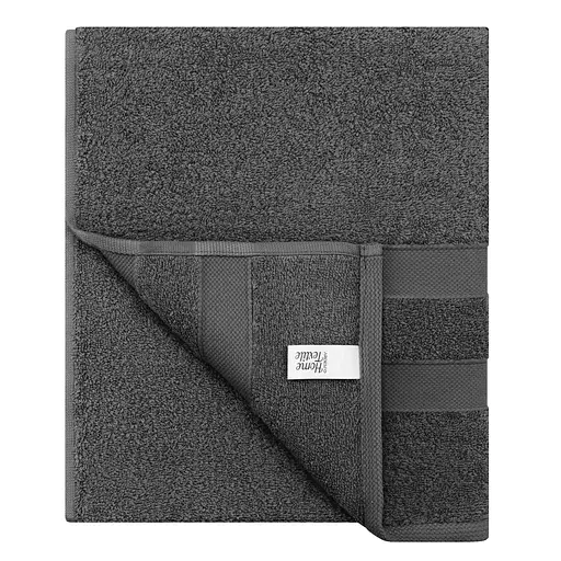 Набір рушників махрових Ardesto Splendid 50х90 см 70х140 см 2 шт. 100% бавовна темно-сірий (ART2359DG)  - фото 4