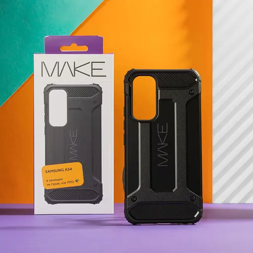 Чохол Make Samsung A54 Panzer Black - фото 3