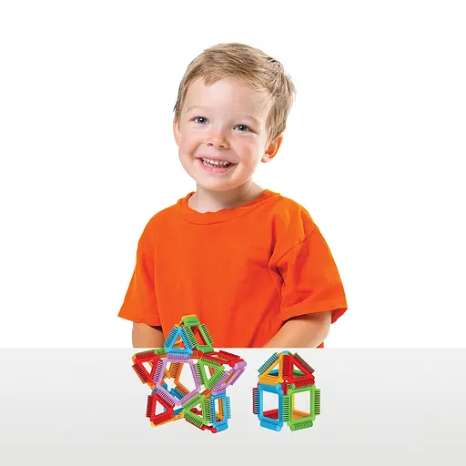 Конструктор-пазли Dede Фігури 96 елементів (3896) - фото 4