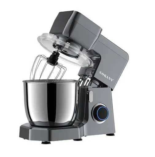 Планетарний міксер Sokany SK-272 1500 Вт із чашею 6.5 л 10 режимів швидкості професійний тістоміс кухонний - фото 2