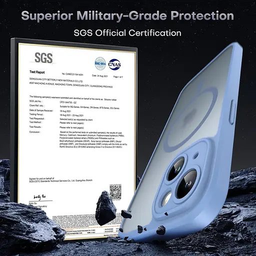 TOCOL 3 в 1 Магнитный для чехла для iPhone 14, обновленный [Полная защита камеры] с 2 защитными экранами, подходит для MagSafe - фото 3