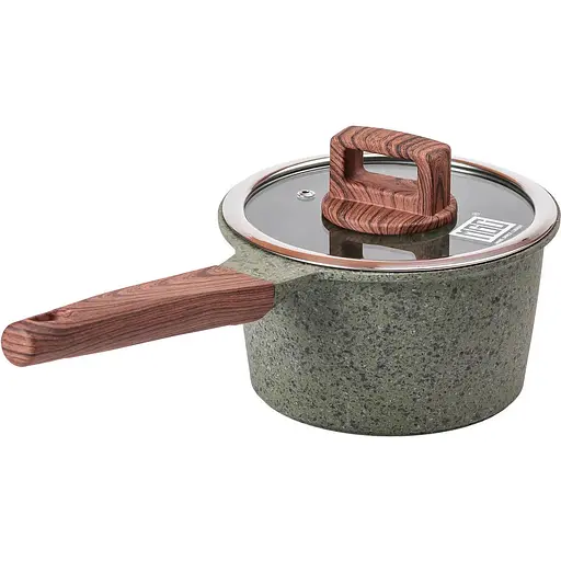 Сотейник алюминиевый MGC 1.6 л с антипригарным покрытием.зеленый HP-4-444GR - фото 2