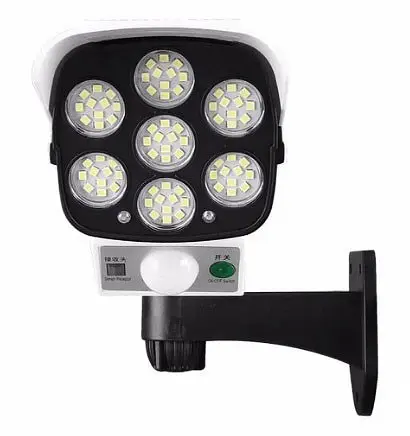 Вуличний ліхтар світильник на сонячній батареї Jianlips JLP-2178 з датчиком руху з пультом IP65 - фото 5