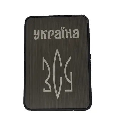 Портсигар на 10 сигарет с автоматической подачей и зажигалкой HL-427 Gray ЗСУ (15694) - фото 2