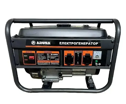 Генератор бензиновий Aruna GEN 6500 START WH - фото 1