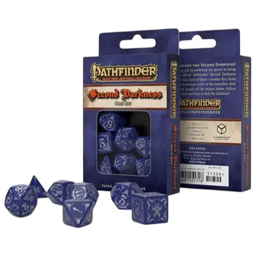 Набор кубиков Pathfinder Second Darkness Dice Set , 7 шт. (SPAT24) - фото 1