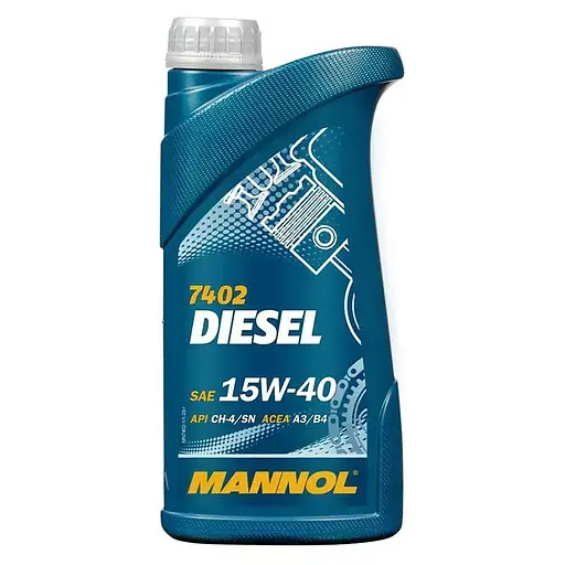 Масло моторное Mannol Diesel 15W-40, 1 л