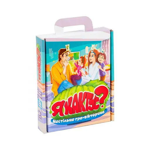 Развлекательная игра "Я кактус?" Strateg 30614 на украинском языке - фото 2
