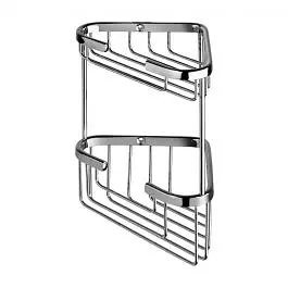 Полка угловая Paffoni 166x112xh195 см chrome ZPOR004CR, Хром - фото 1