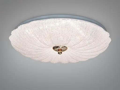 LED стельова люстра Romin 34 Вт біла золото без пульта - фото 2