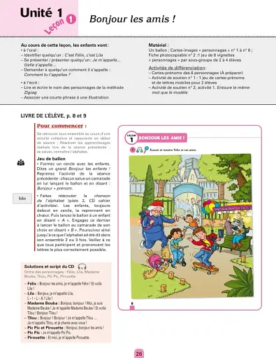 ZigZag+ 1. Niveau A1.1 Guide pédagogique - фото 3