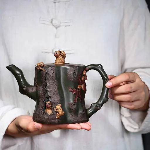 Иссинский чайник Обезьяна Удачи, 640 мл - фото 2