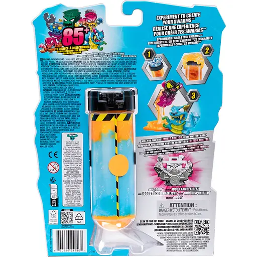 Ігровий набір MrBeast Lab Лабораторія в пробірці Atomic Swarms 5 (124721) - фото 4