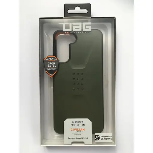 Оригинальный противоударный чехол UAG Civilian для Samsung Galaxy S21 Plus (6.7") Olive (21282D117272) - фото 2