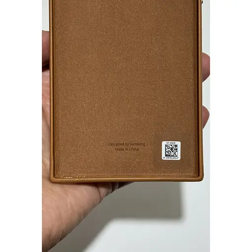 Чохол шкіряний оригінальний Samsung Leather Case для Samsung Galaxy S23 Ultra (S918) Camel EF-VS918LAEGRU - фото 4
