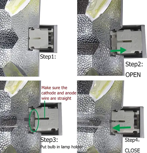 1000 Вт DE HPS лампочка для вирощування з подвійним натрієм високого тиску 2100K лампа для цвітіння - фото 3