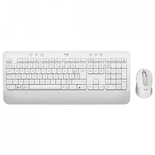 Комплект (клавиатура + мышь) Logitech Signature MK650 Combo for Business Off-White (920-011032) - фото 1