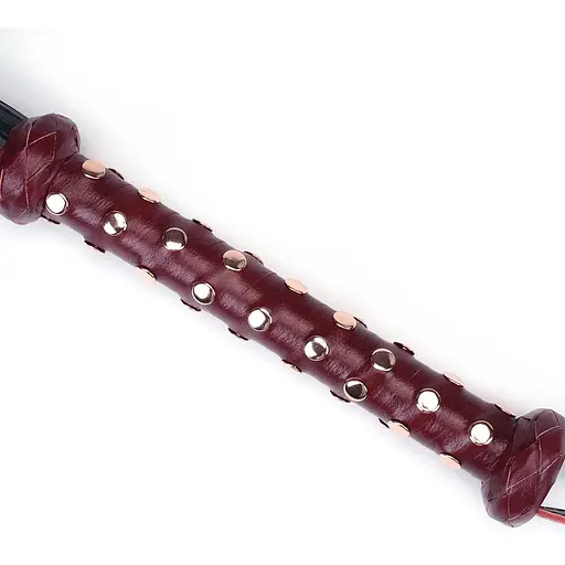 Флогер Liebe Seele Wine Red Studded Flogger - фото 3