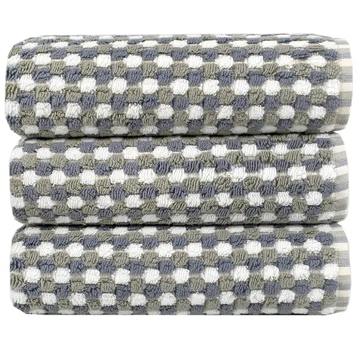 Рушник Lotus Home Ruta grey сiрий 70х140 см (svt-2000022349642) - фото 3