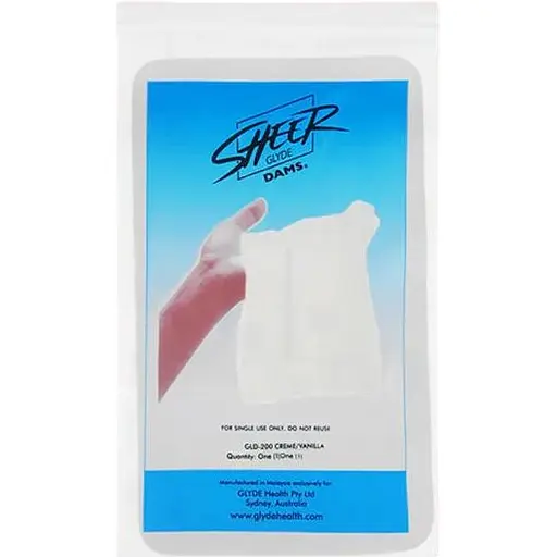 Салфетки для орального секса Sheer Glyde Dams