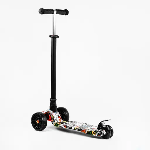 Самокат Maxi Best Scooter 59х15х30 см Разноцветный 000231326 - фото 5