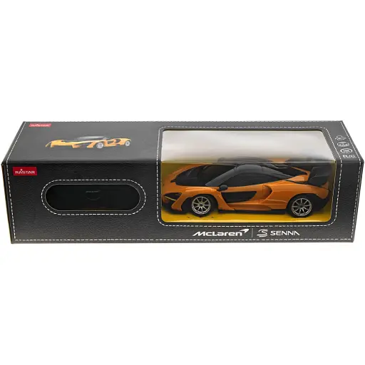 Машинка Rastar McLaren Senna 1:24 Оранжевый - фото 8