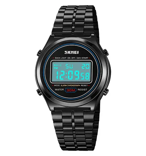 Чоловічий наручний годинник Skmei 2146 вінтаж Чорний - фото 2