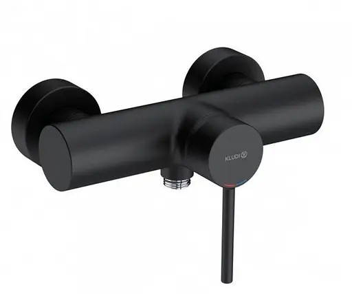 Смеситель для душа Kludi Bozz черный мат 388313976 - фото 1