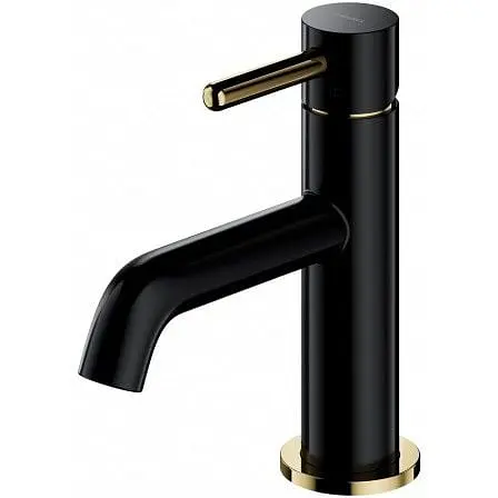 Змішувач для раковини Omnires Y black/gold (Y1210NBLGL) - фото 1