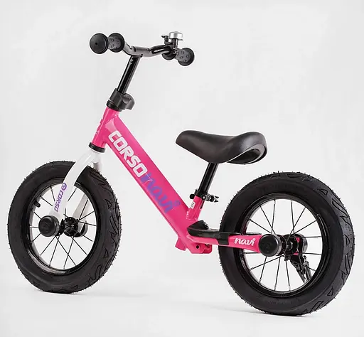 Велобег RD-1770 CORSO Navi стальная рама, колесо 12", надувные колёса (6800068017702) - фото 4