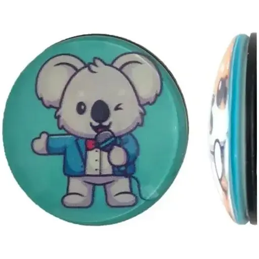 Тримач Поп Сокет New Glass (Скло) Baby Koala №6 - фото 1