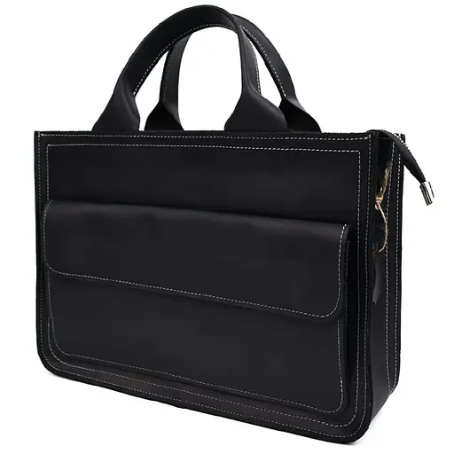 Сумка портфель шкіряна для документів ноутбука LIMARY 25х35х10 см sum0028659 - фото 3