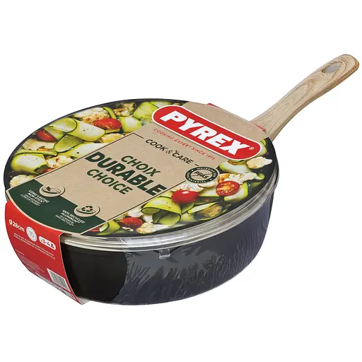 Сковорода с крышкой Pyrex Cook&Care 28 см (CR28DF6/8144) - фото 5