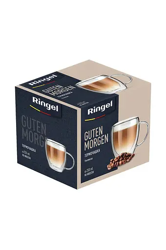 Чашка Ringel Guten Morgen з подвійною стінкою 350 мл (RG-0002/350) - фото 3