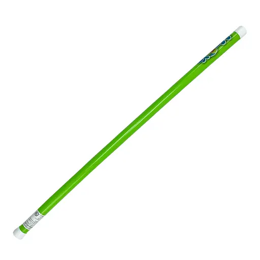 Палиця гімнастична тренувальна 20274 довжина 100 см, d 20 мм Зелена