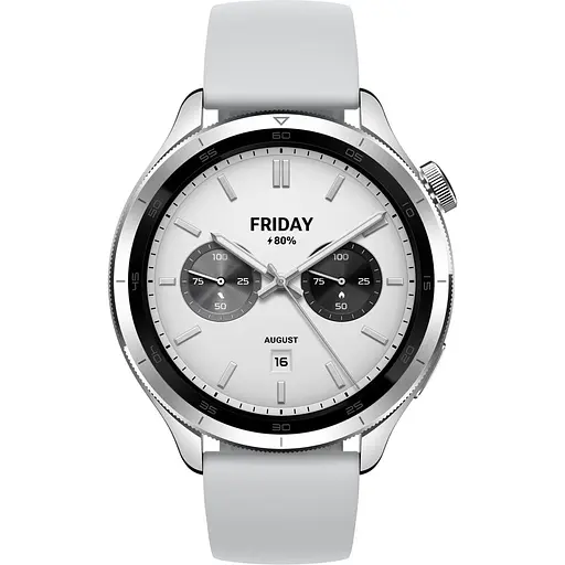 Смарт-годинник Xiaomi Watch S4 Silver (BHR9195GL) [129426] - фото 3