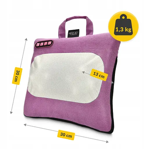 Подушка-массажер 4FIZJO Shiatsu Lite Violet (P-5905973404129) - фото 7